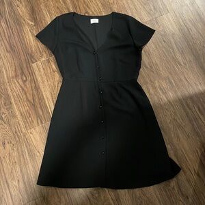 Aritzia Wilfred black dress